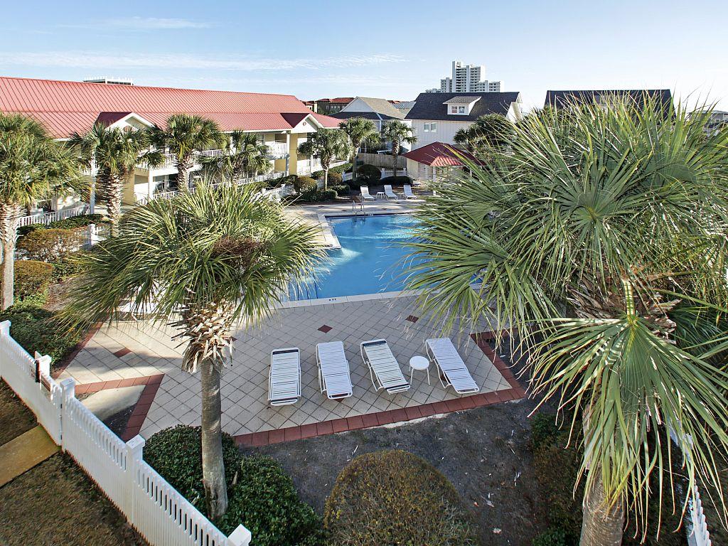 82 Sugar Sand Lane, Unit C1 Santa Rosa Beach, FL 32459 - Photo 13 of 13 a view of a house with a yard and potted plants