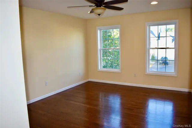 wooden floor in an empty room