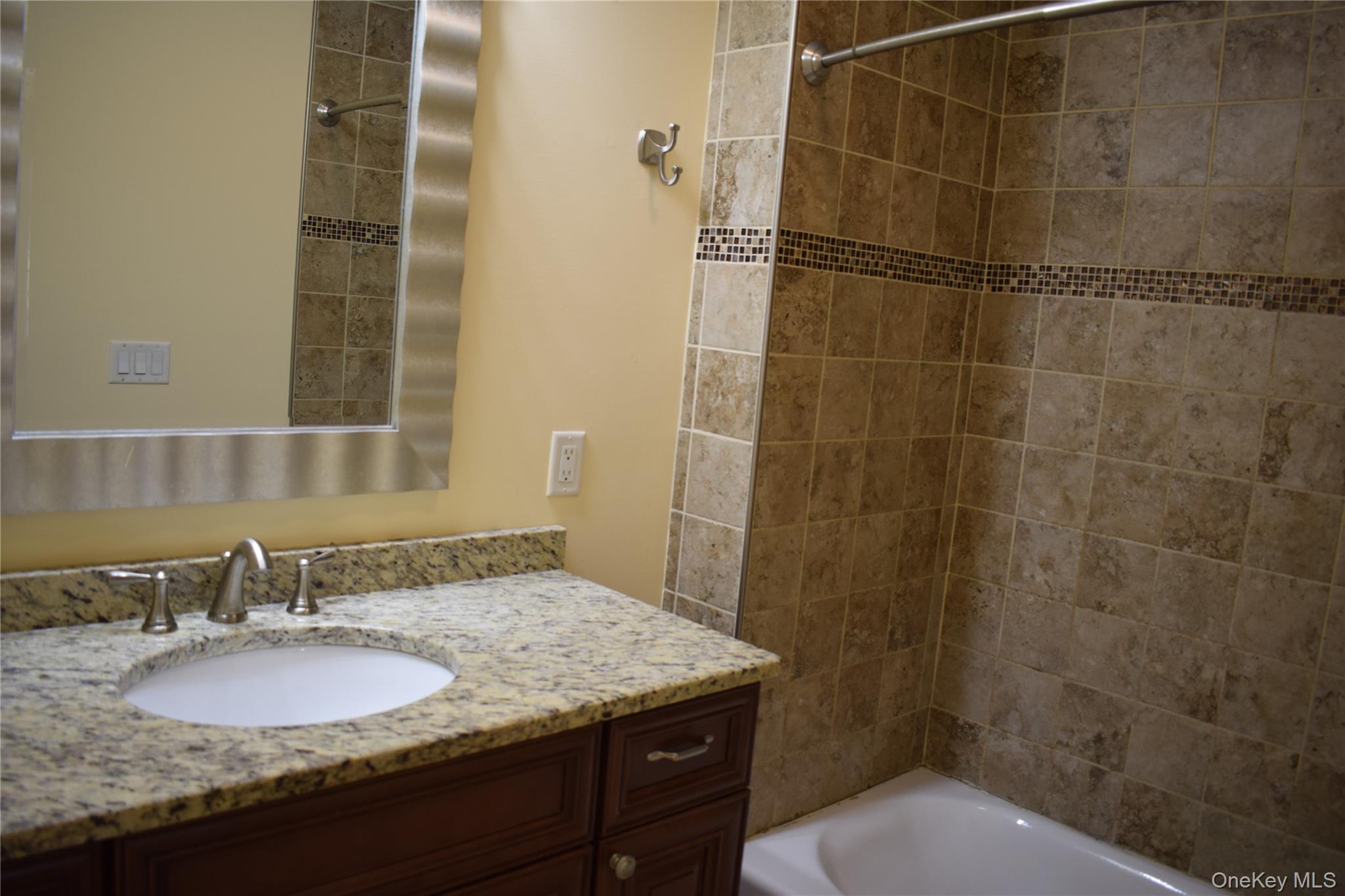 9 Alia Court Poughkeepsie, NY 12603 - Photo 25 of 37 a bathroom with a granite countertop sink toilet and shower