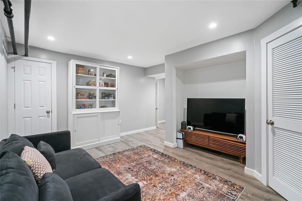 6649 Kinsman Road Pittsburgh, PA 15217 - Photo 28 of 37 The lower level offers a game room, large bedroom, full bathroom and lots of storage!