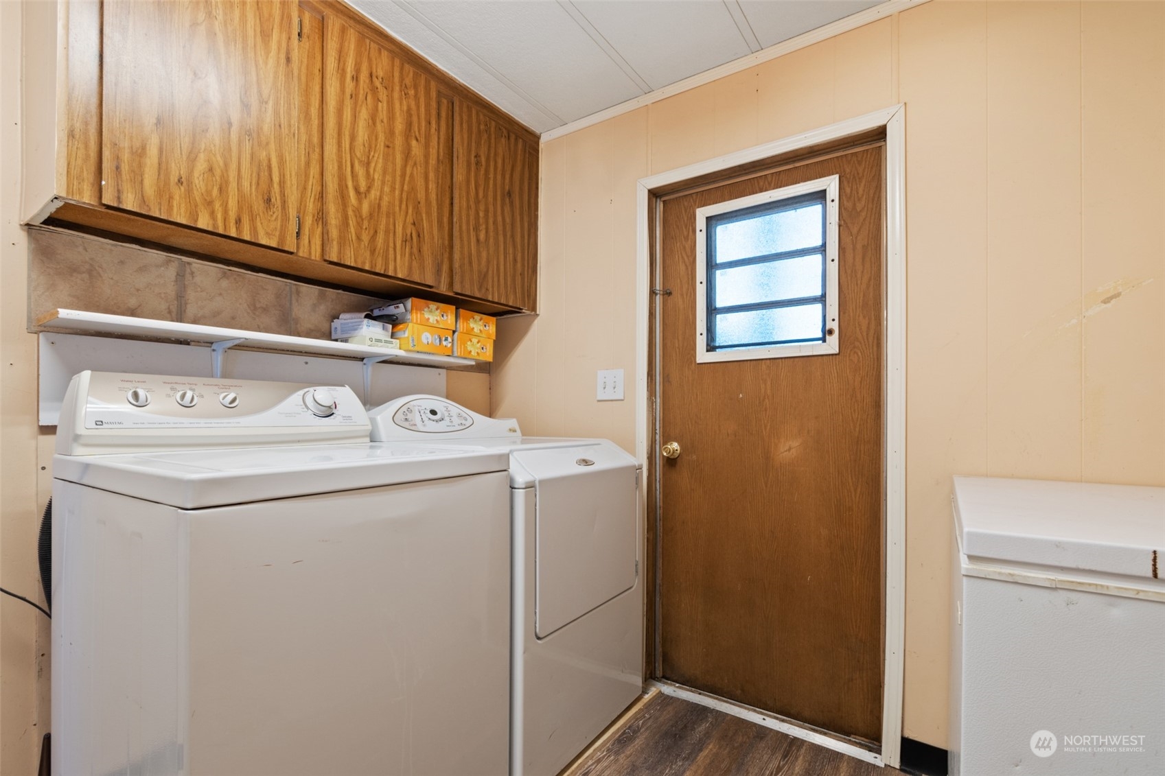 8117 176th Avenue Southwest Rochester, WA 98579 - Photo 22 of 27 a utility room with dryer and washer