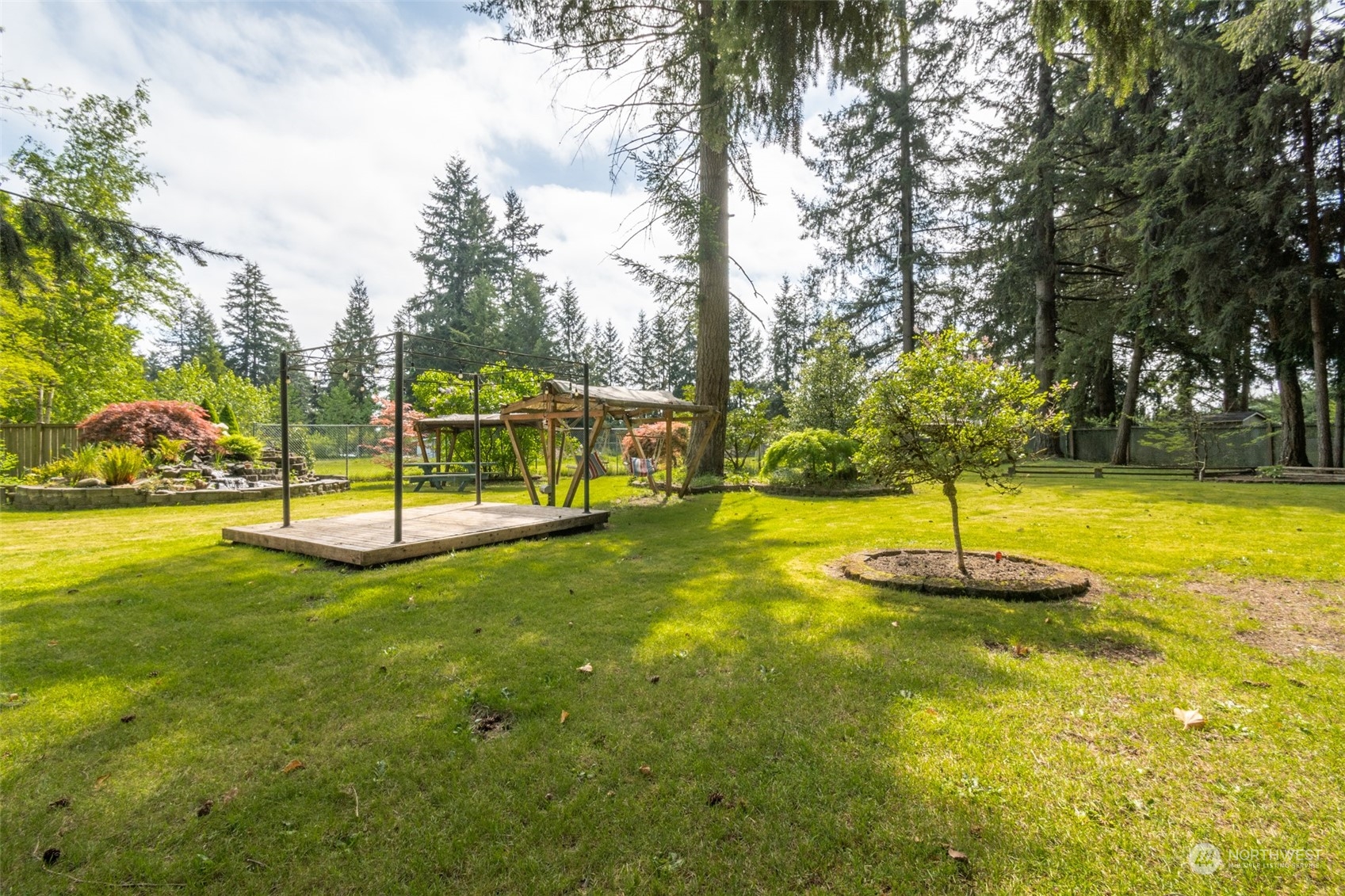 8117 176th Avenue Southwest Rochester, WA 98579 - Photo 24 of 27 a view of a swimming pool with an outdoor space