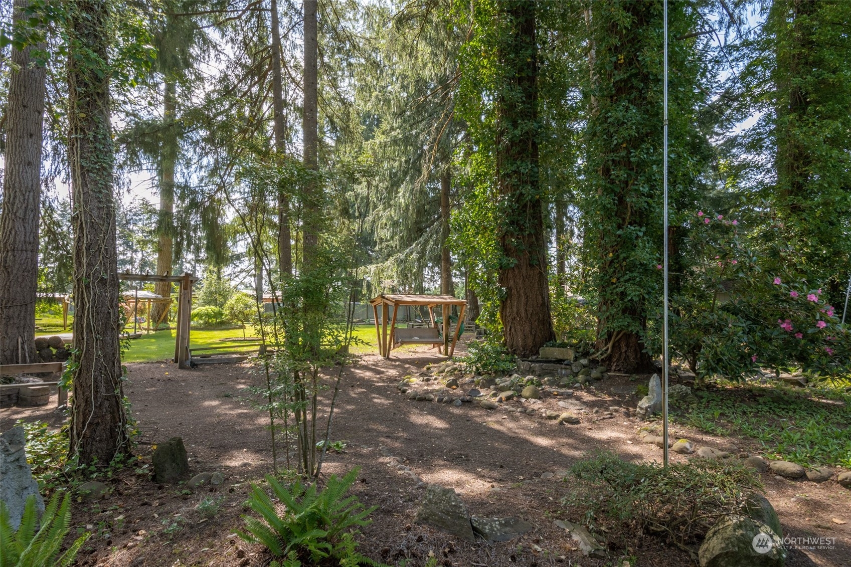 8117 176th Avenue Southwest Rochester, WA 98579 - Photo 25 of 27 a view of a outdoor space and trees