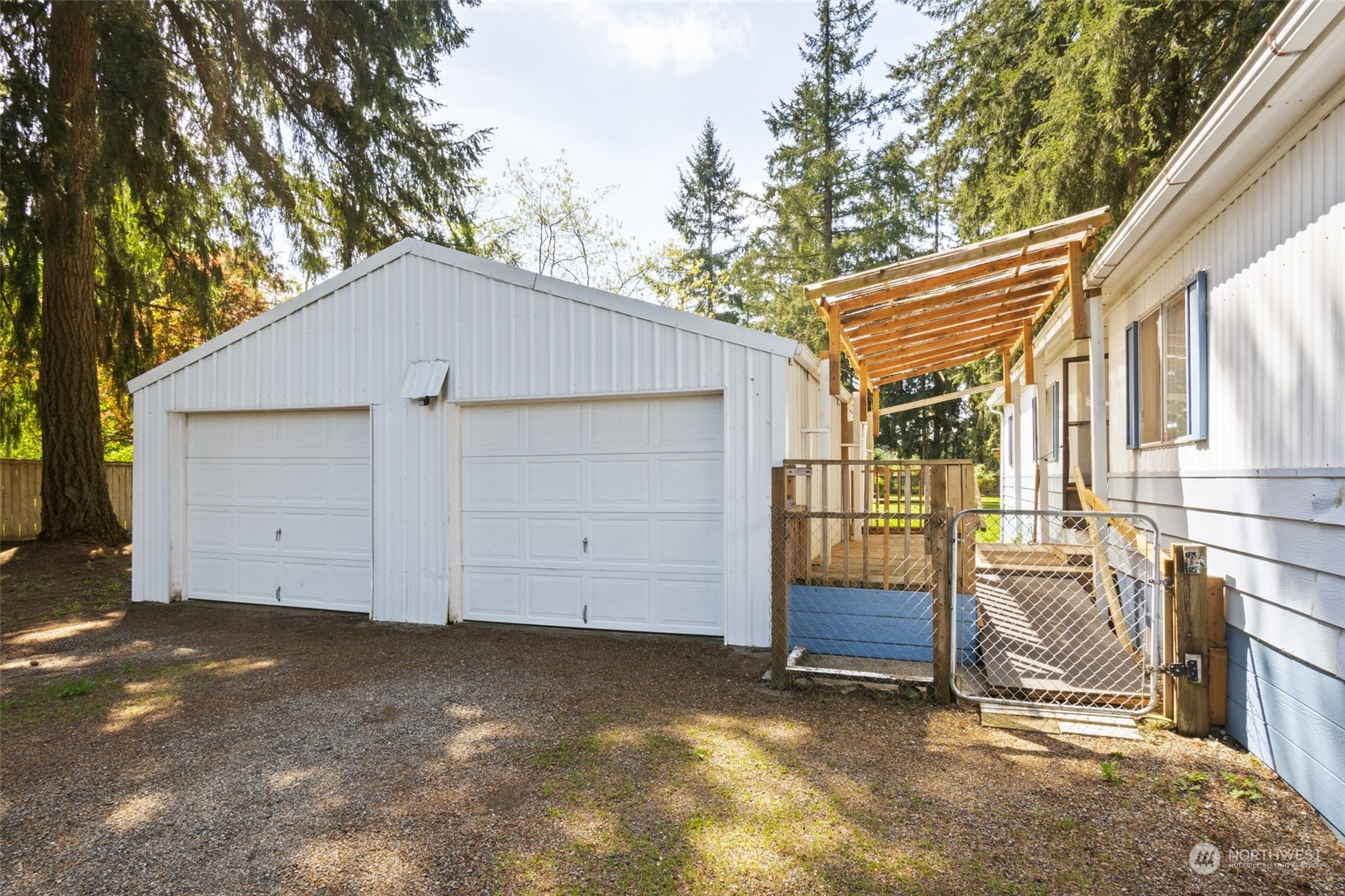 8117 176th Avenue Southwest Rochester, WA 98579 - Photo 3 of 27 a view of a garage