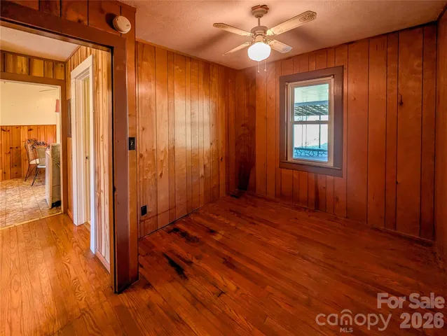wooden floor in an empty room