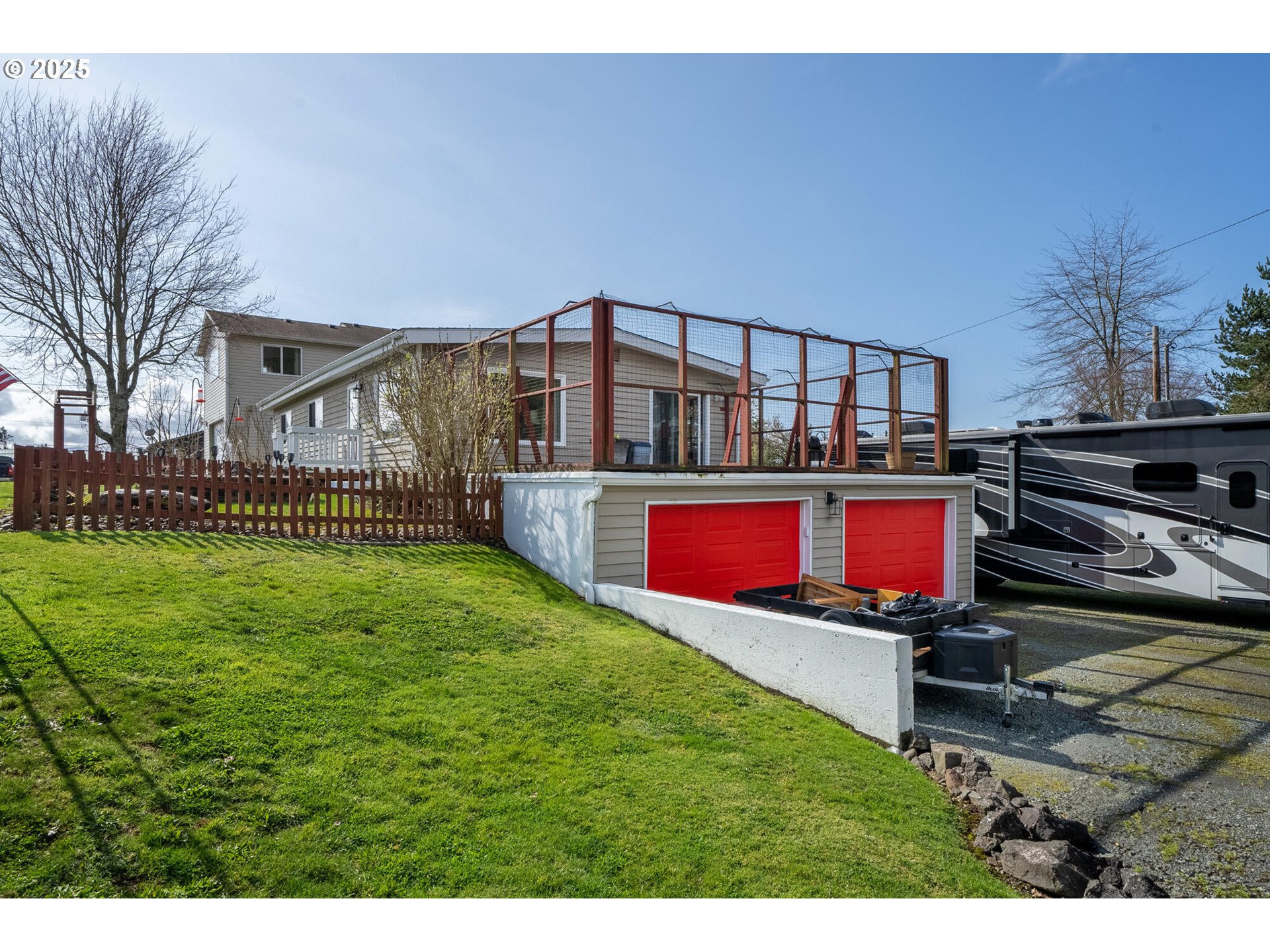 109 4th Street Garibaldi, OR 97118 - Photo 40 of 48 a view of a house with a yard