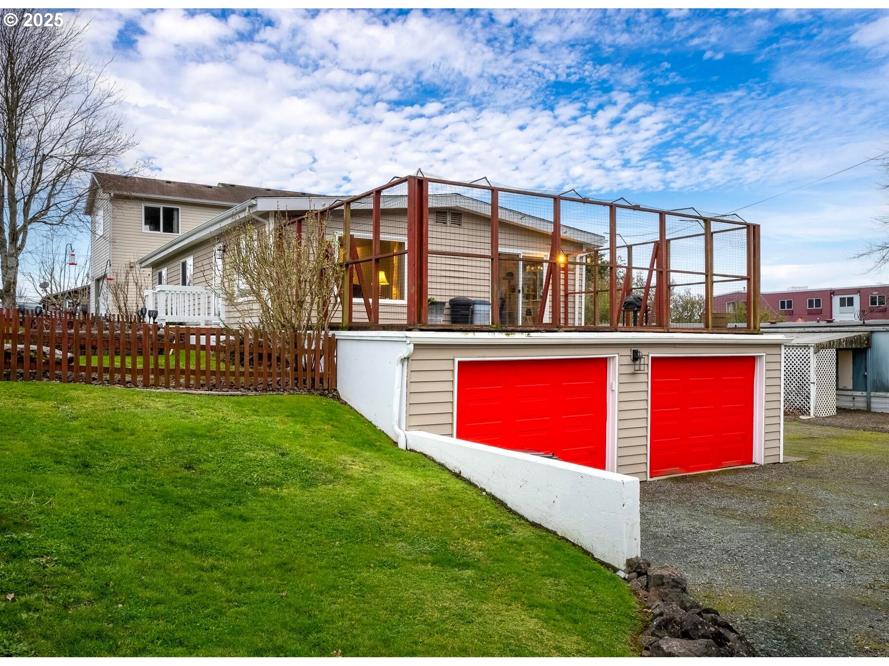 109 4th Street Garibaldi, OR 97118 - Photo 46 of 48 a view of a house with a yard