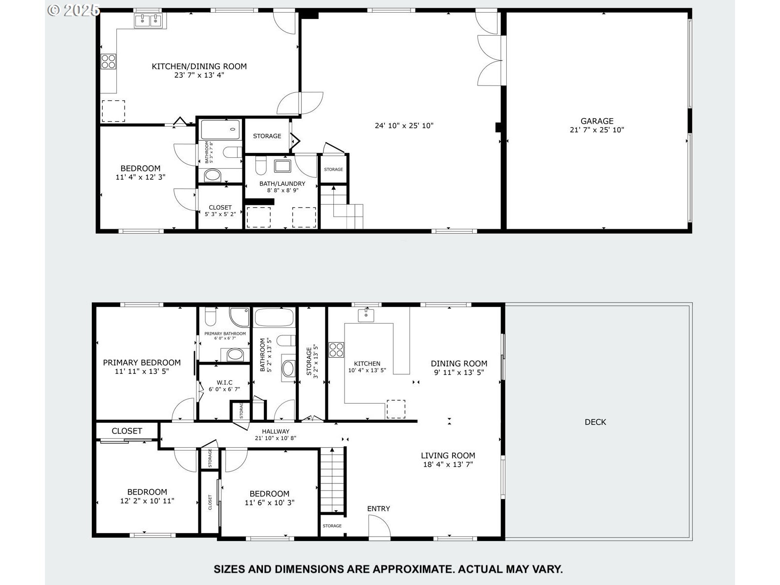 109 4th Street Garibaldi, OR 97118 - Photo 5 of 48 a picture of a floor plan