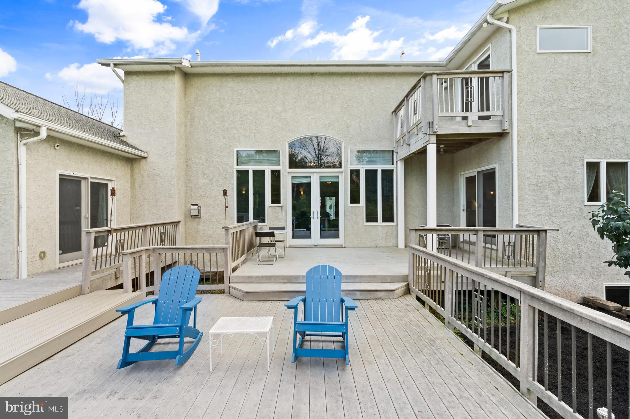 213 Cross Road Gilbertsville, PA 19525 - Photo 61 of 75 a view of a patio with couches chairs and wooden floor