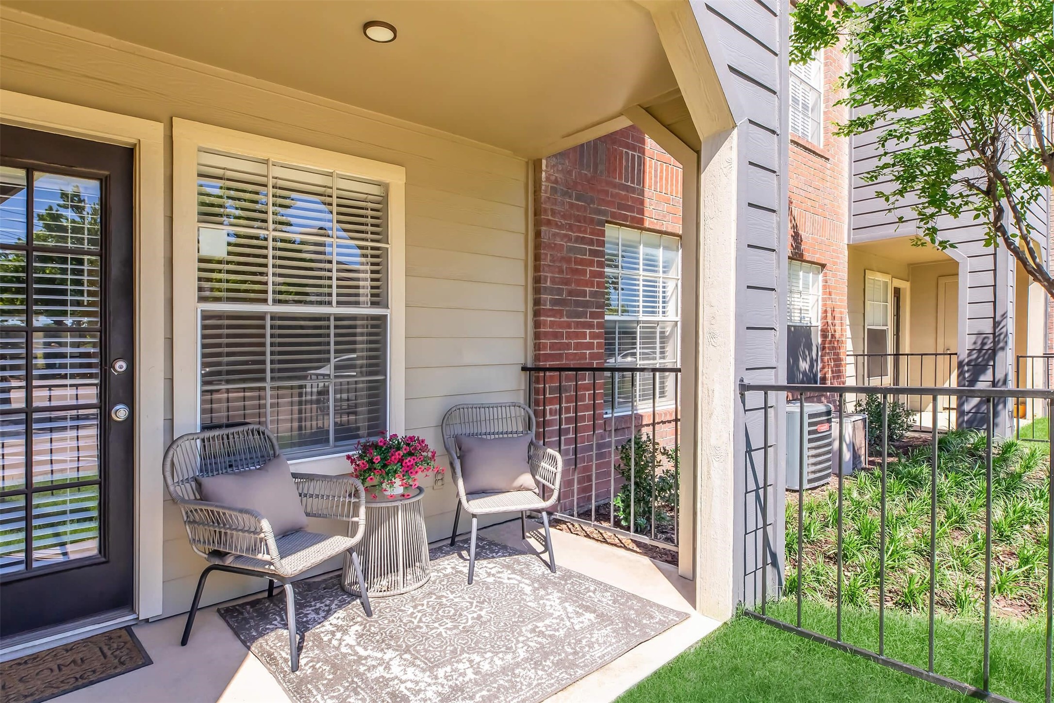 8301 Boat Club Road, Unit 1014 Fort Worth, TX 76179 - Photo 11 of 42 a backyard of a house with outdoor seating