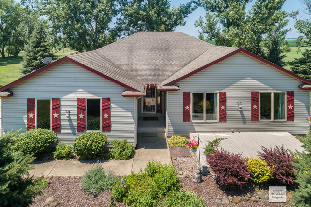 5545 Nettle Creek Road Morris, IL 60450 - Photo 19 of 45 a front view of a house with a yard