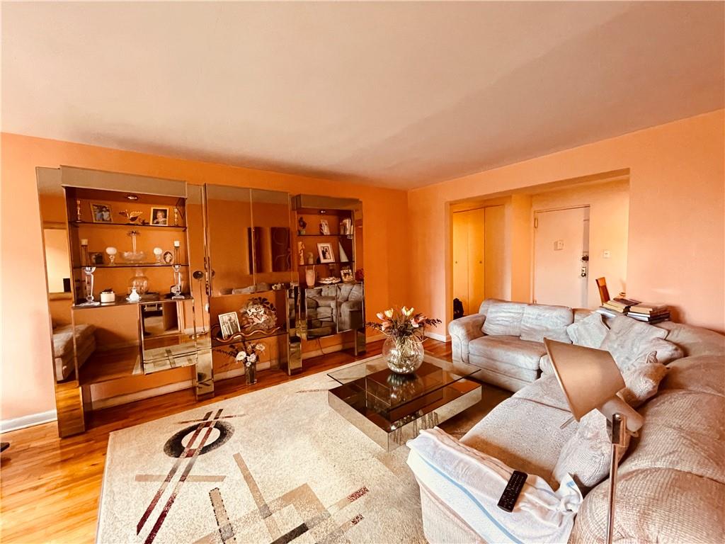 1200 Gravesend Neck Road, Unit 3B Brooklyn, NY 11229 - Photo 5 of 13 a living room with furniture a rug and a window