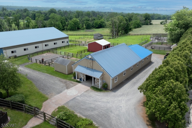 338 Rileyville Road Ringoes, NJ 08551 - Photo 3 of 33 an aerial view of a house having yard and a big yard