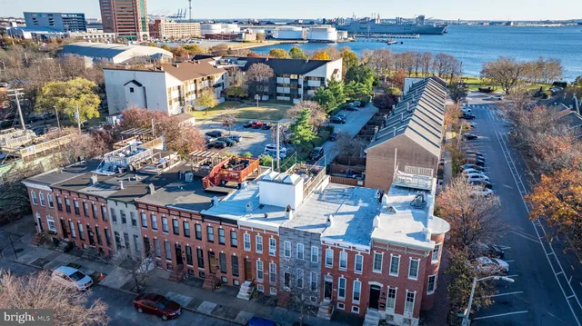 a view of city from balcony