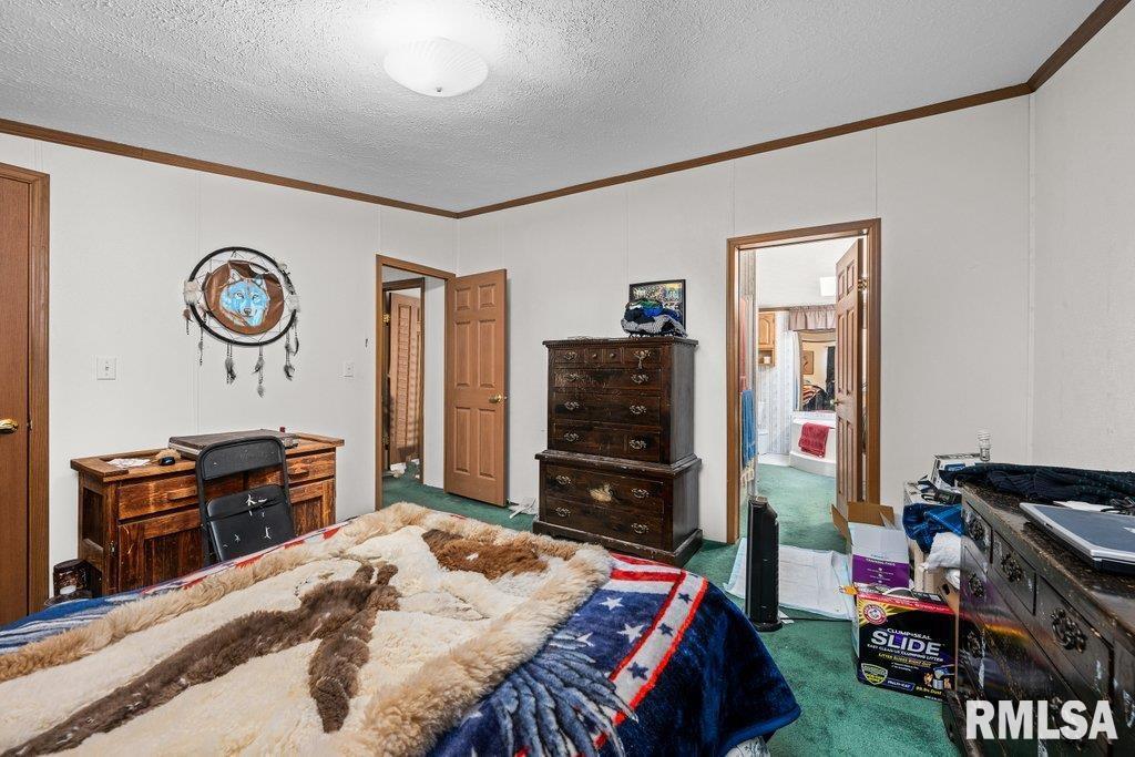 409 233rd Street Aledo, IL 61231 - Photo 6 of 45 a bedroom with a bed and a dresser in it