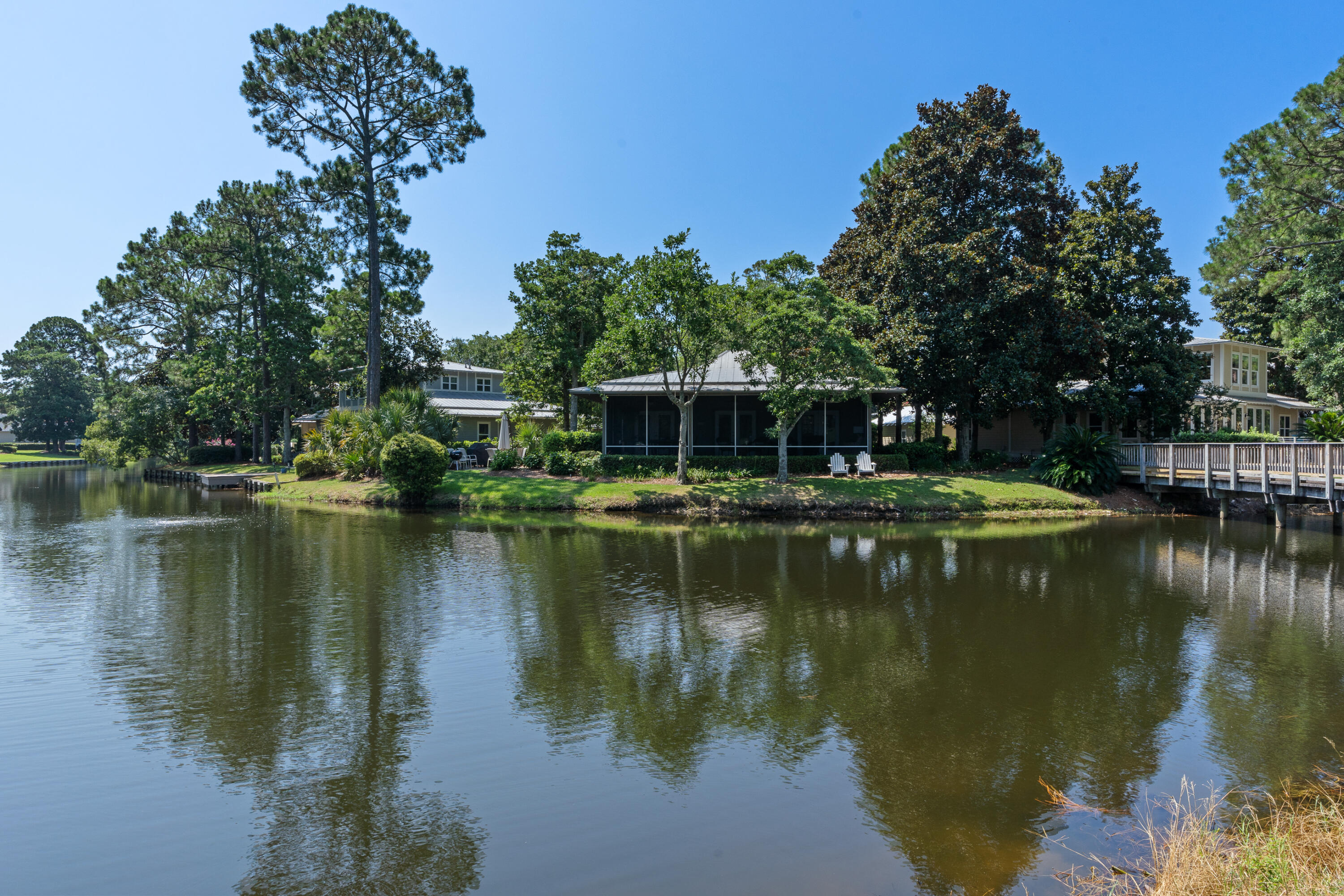 1108 Prestwick Place Miramar Beach, FL 32550 - Photo 40 of 47 a view of a lake with houses