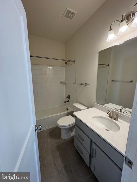 1 Taube Court Owings Mills, MD 21117 - Photo 28 of 36 a bathroom with a sink a toilet and shower