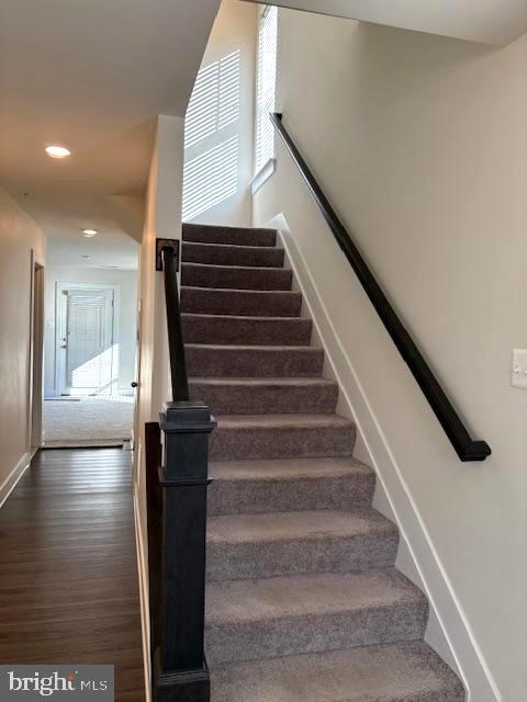 1 Taube Court Owings Mills, MD 21117 - Photo 5 of 36 a view of entryway and hall with wooden floor