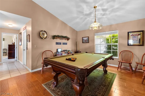 a room with furniture and window