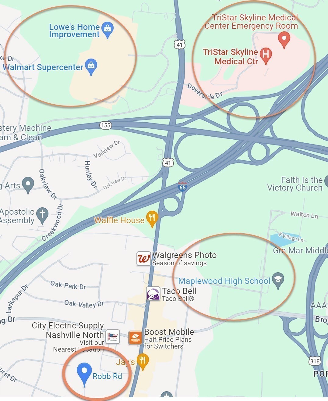 0 Robb Road Nashville, TN 37207 - Photo 19 of 32 a view of a wooden floor with a white wall