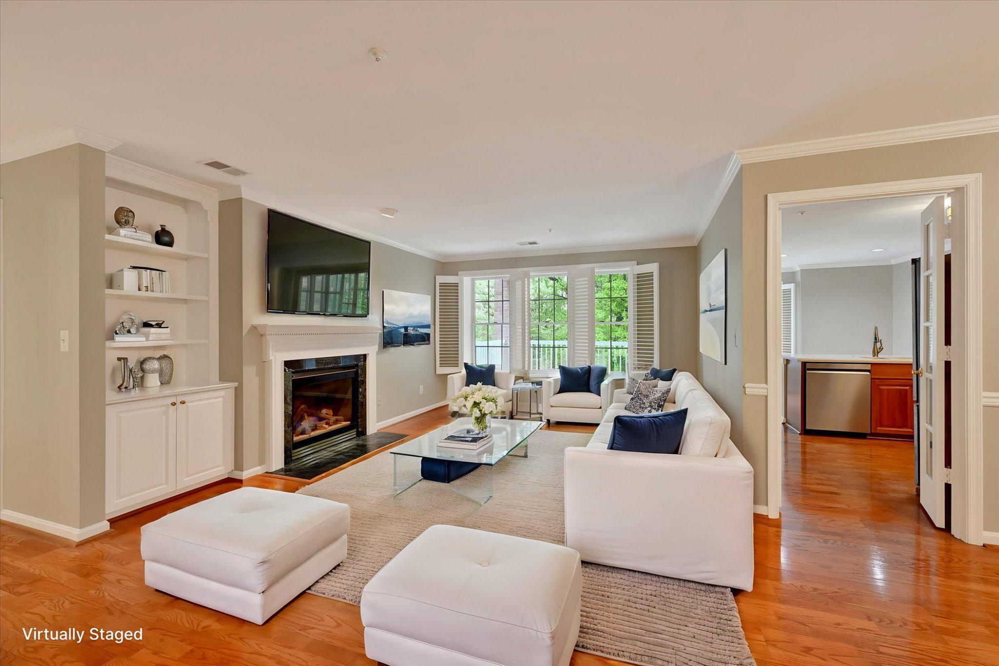 12310 Rosslare Ridge Road, Unit 405 Lutherville-Timonium, MD 21093 - Photo 3 of 36 Virtually staged living space.