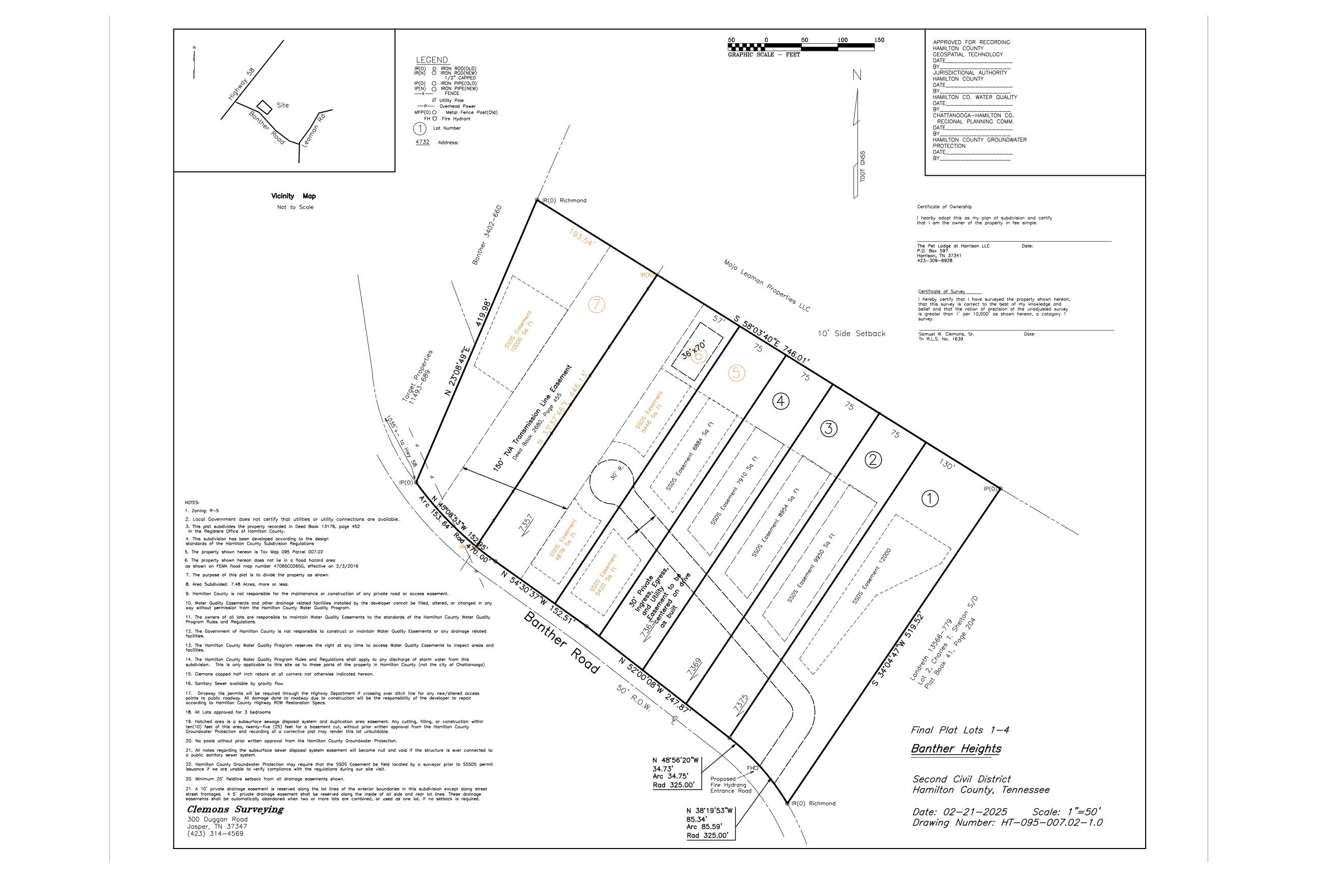 7349 Banther Road Harrison, TN 37341 - Photo 4 of 32 Banther Road Preliminary Subdivision V3