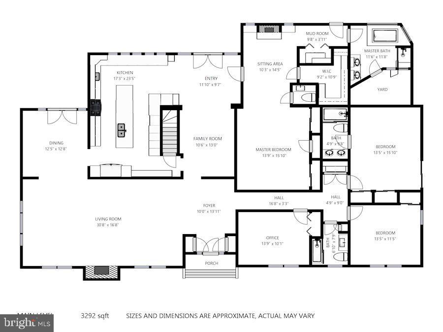6129 Overlea Road Bethesda, MD 20816 - Photo 30 of 30 a picture of a floor plan
