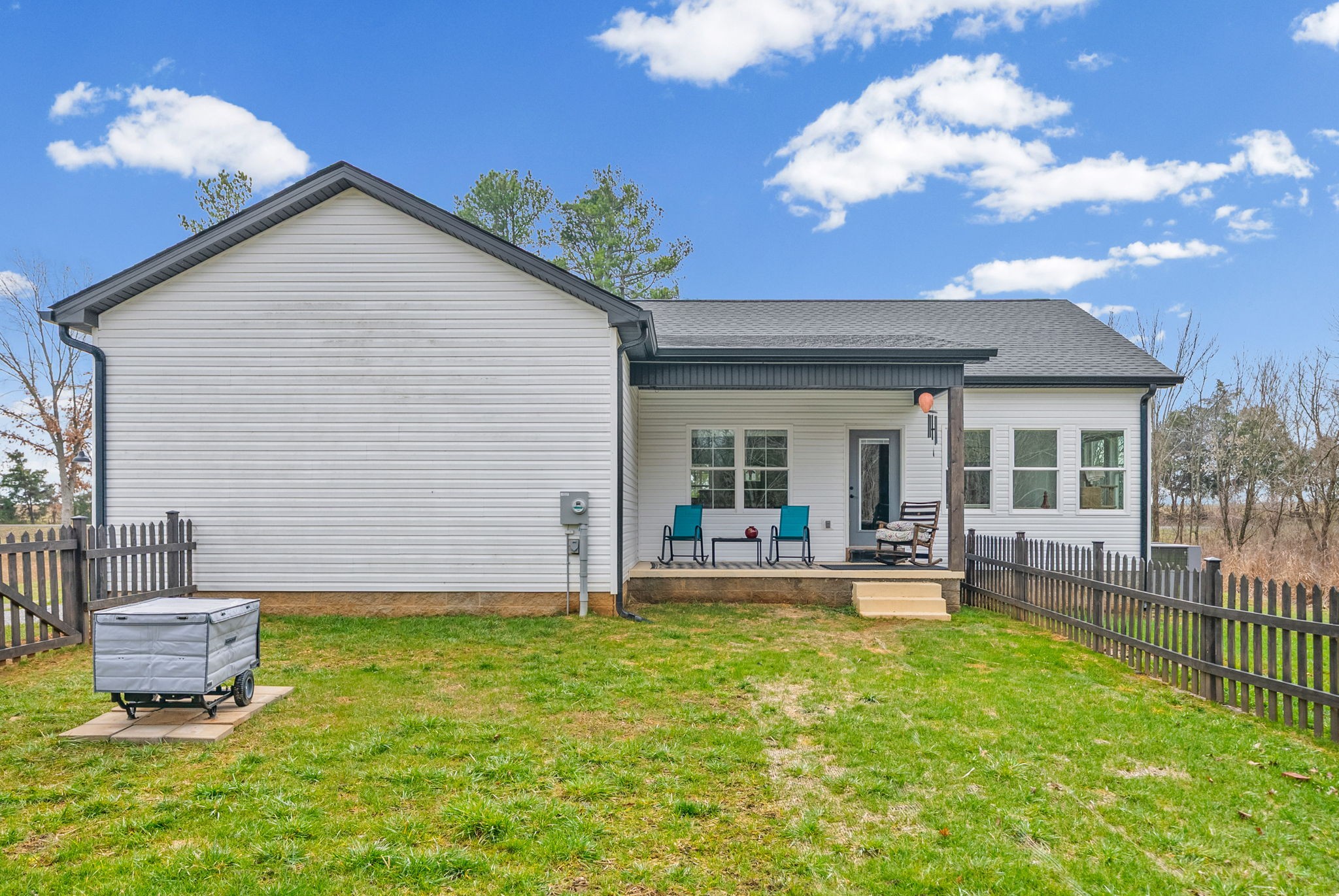 1698 Montgomery Church Road Cadiz, KY 42211 - Photo 28 of 39 a view of a house with backyard and sitting area