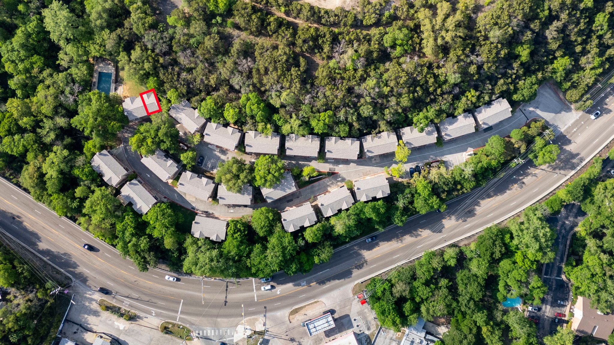 3845 Ranch Road 2222, Unit 19 Austin, TX 78731 - Photo 5 of 38 You’ll quickly notice that the Terraces has a different energy than a standard complex; it’s a place where the neighbors value the quiet, and the tall trees make the whole community feel like a shaded retreat tucked away from the Austin bustle