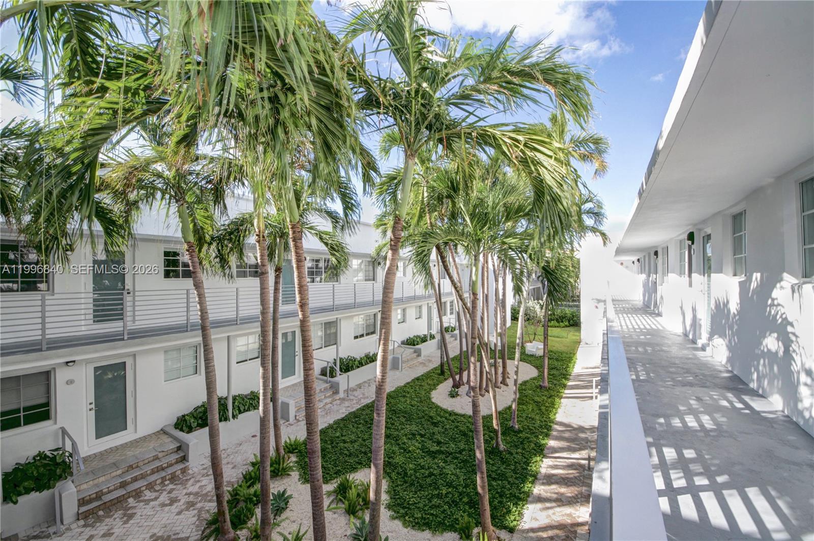 331 85th Street, Unit 17 Miami Beach, FL 33141 - Photo 14 of 16 a view of a garden