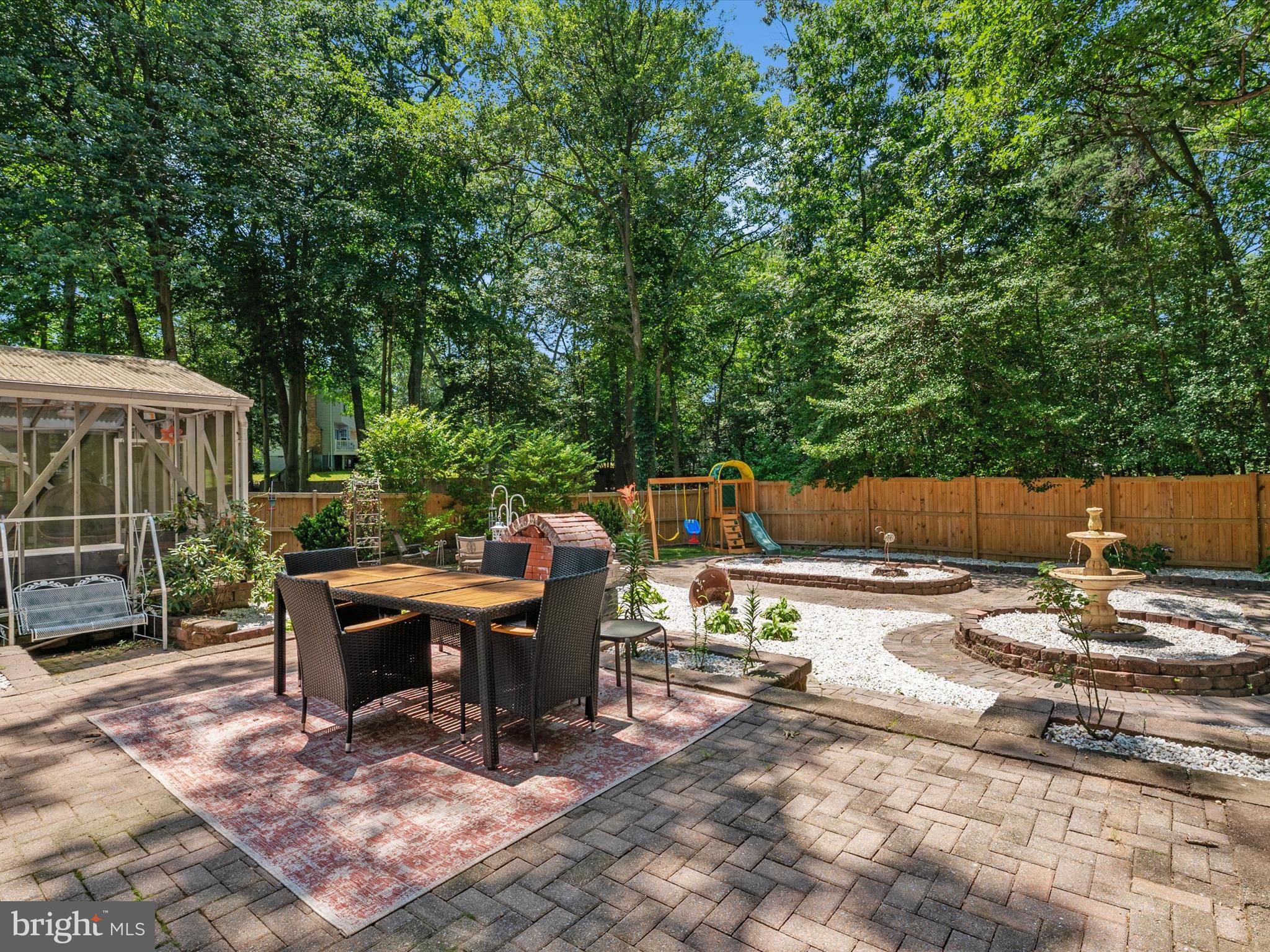 3570 Pine Cone Circle Waldorf, MD 20602 - Photo 38 of 43 a view of backyard with sitting area