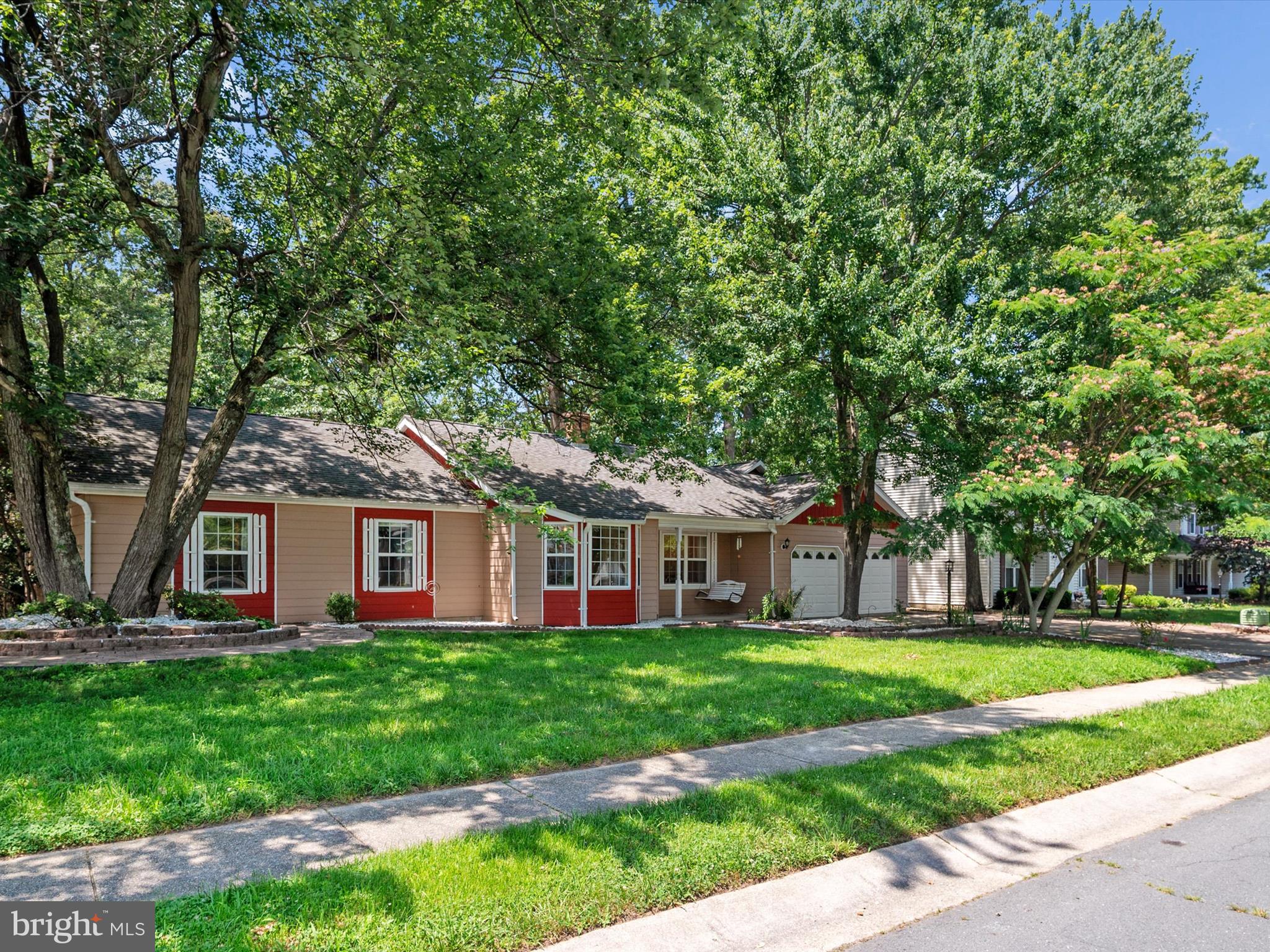 3570 Pine Cone Circle Waldorf, MD 20602 - Photo 41 of 43 a front view of house with yard and green space