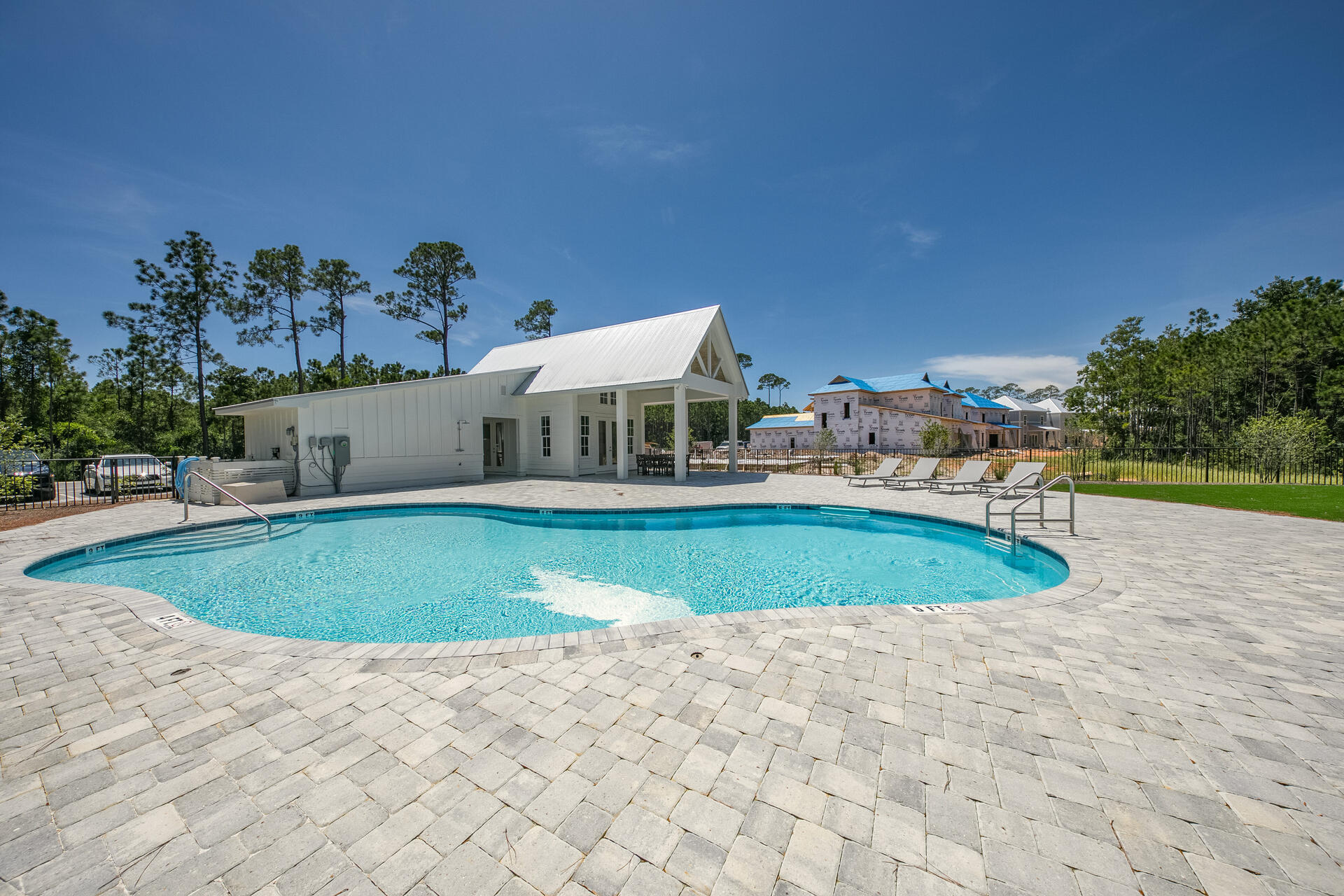 276 Sugar Sands Drive Santa Rosa Beach, FL 32459 - Photo 9 of 16 a view of a swimming pool with a patio