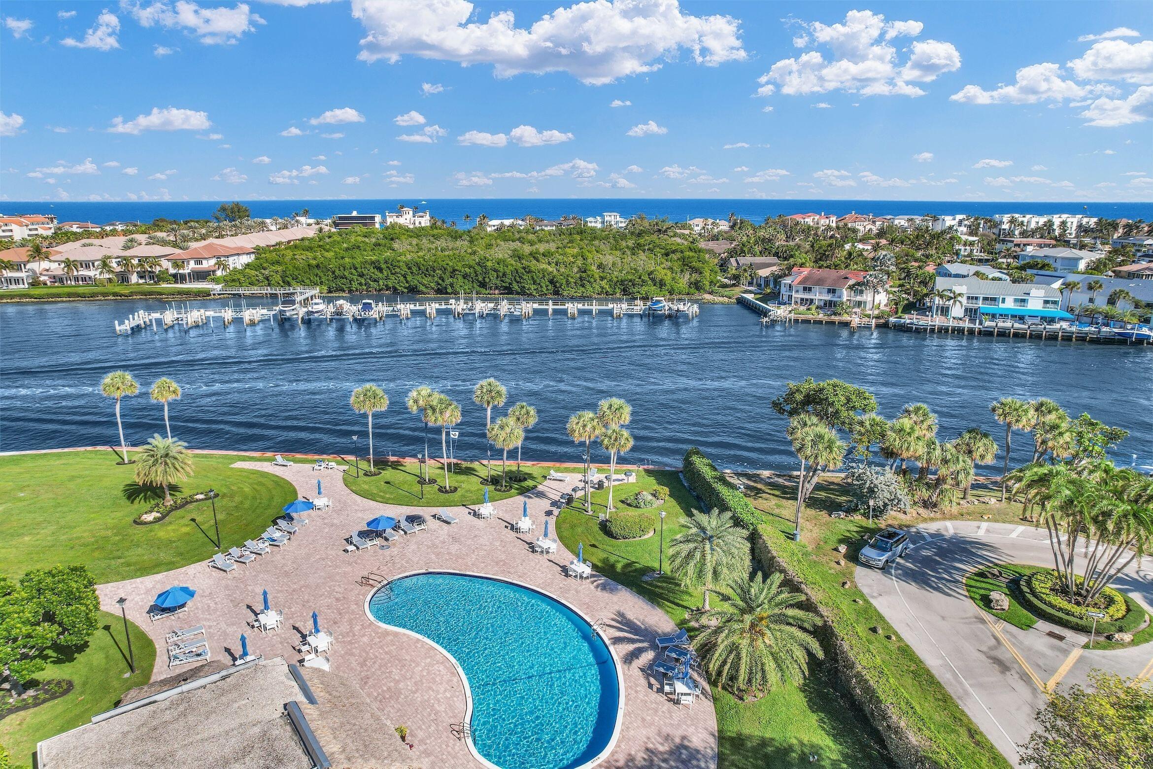899 Jeffery Street, Unit 714 Boca Raton, FL 33487 - Photo 28 of 51 Porta Bella east pool and intracoastal p