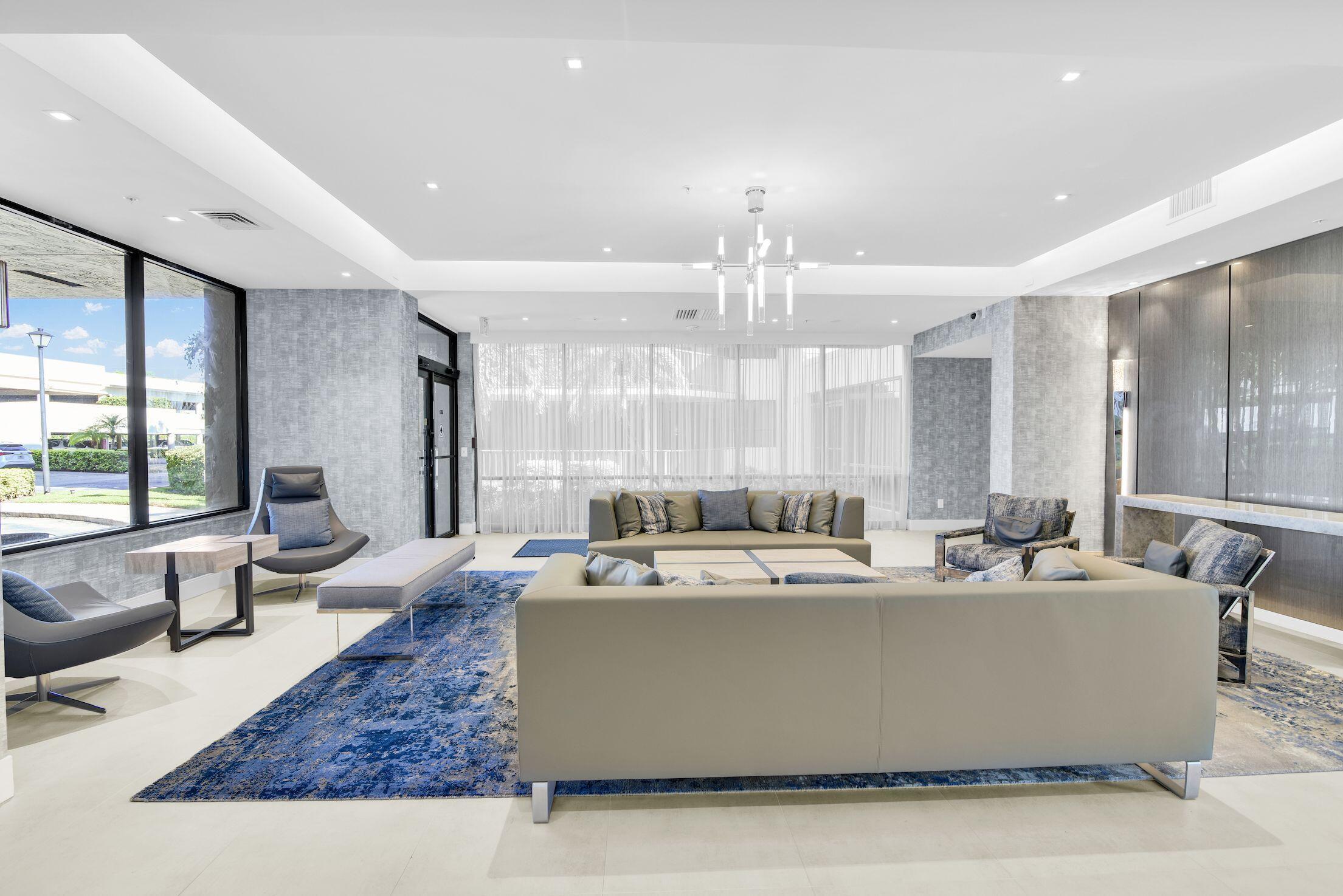 899 Jeffery Street, Unit 714 Boca Raton, FL 33487 - Photo 38 of 51 PB East lobby 2