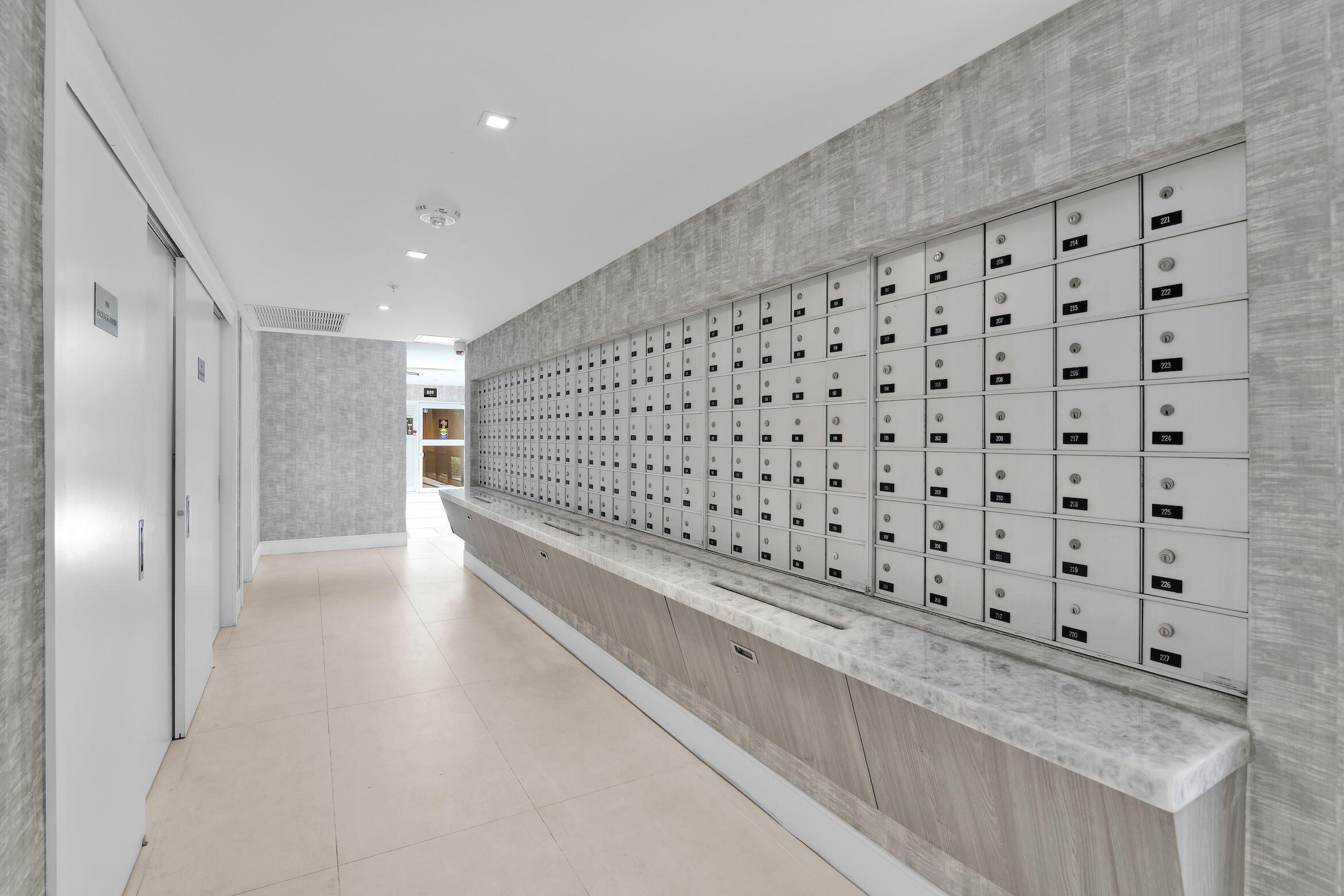 899 Jeffery Street, Unit 714 Boca Raton, FL 33487 - Photo 49 of 51 Porta Bella east Mail room area