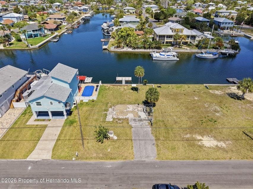 3473 Gulf Coast Drive Hernando Beach, FL 34607 - Photo 16 of 50 an aerial view of a house with a ocean view