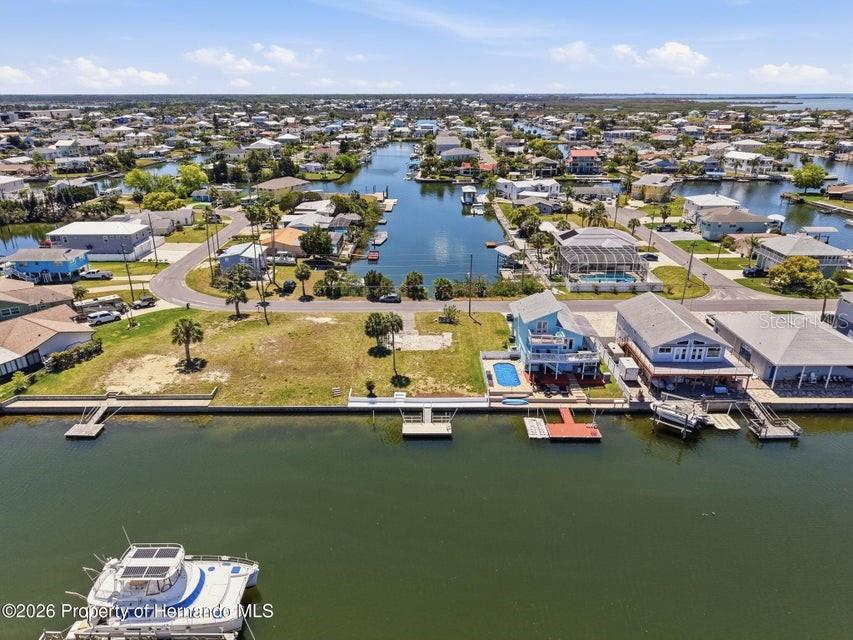 3473 Gulf Coast Drive Hernando Beach, FL 34607 - Photo 24 of 50 an aerial view of a house with a ocean view