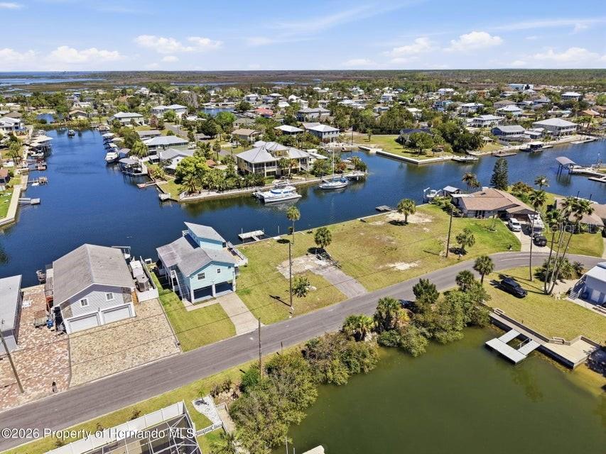 3473 Gulf Coast Drive Hernando Beach, FL 34607 - Photo 28 of 50 an aerial view of a house with a ocean view