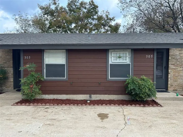 a house with a outdoor space