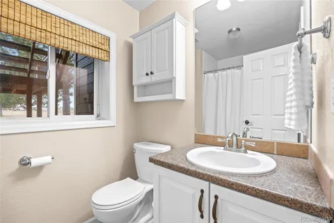 a bathroom with a sink and a toilet