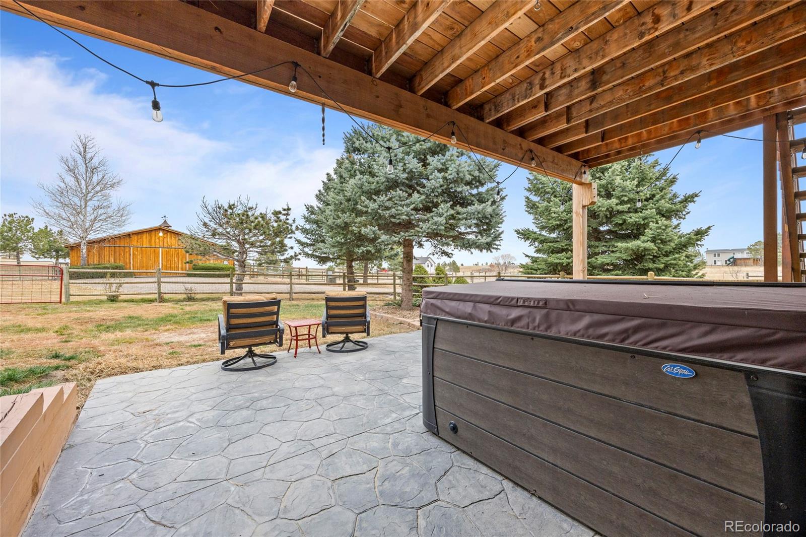 42865 Vista Ridge Road Parker, CO 80138 - Photo 37 of 50 a view of outdoor space with seating area