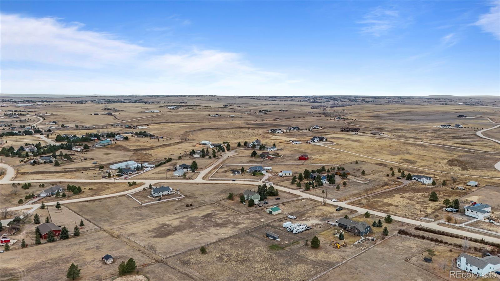 42865 Vista Ridge Road Parker, CO 80138 - Photo 49 of 50 an aerial view of a city
