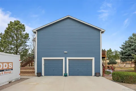 a front view of house