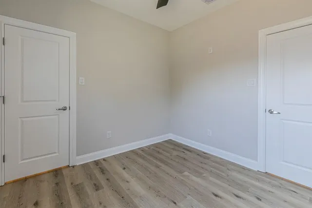 wooden floor in an empty room