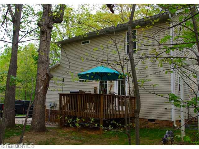 3525 Baxter Road Southeast Winston-Salem, NC 27107 - Photo 15 of 16 Patio/Deck. Relax in the evening on your back deck. Peace and Solitude.