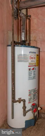 a view of water heater room