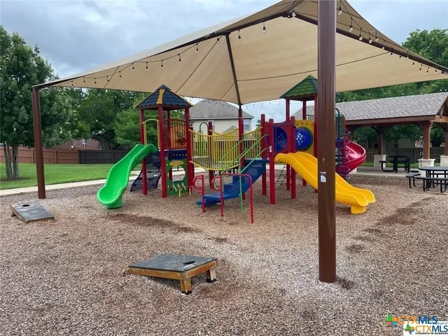 a outdoor view with a sitting space