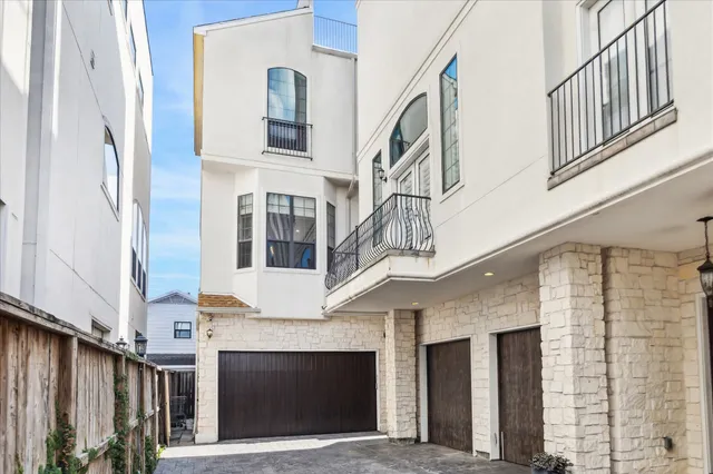 a view of a building with many windows