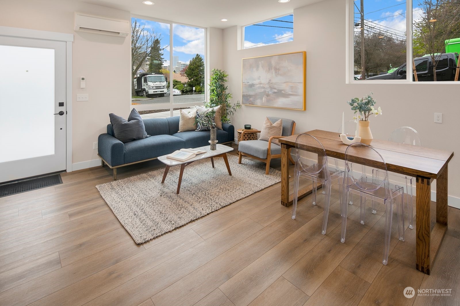 210 16th Avenue South Seattle, WA 98144 - Photo 2 of 17 a living room with furniture and a rug